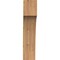 Ekena Millwork 6"W x 16"D x 28"H Westlake Rough Sawn Knee Brace, Western Red Cedar BRC06X16X28WTL00RWR - alternate 4